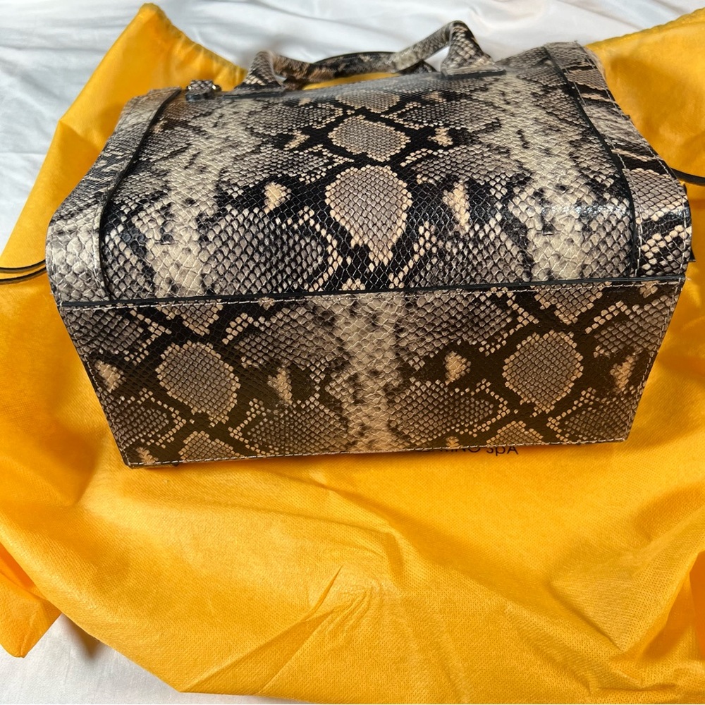 Valentino Charmon Python Satchel - image 4